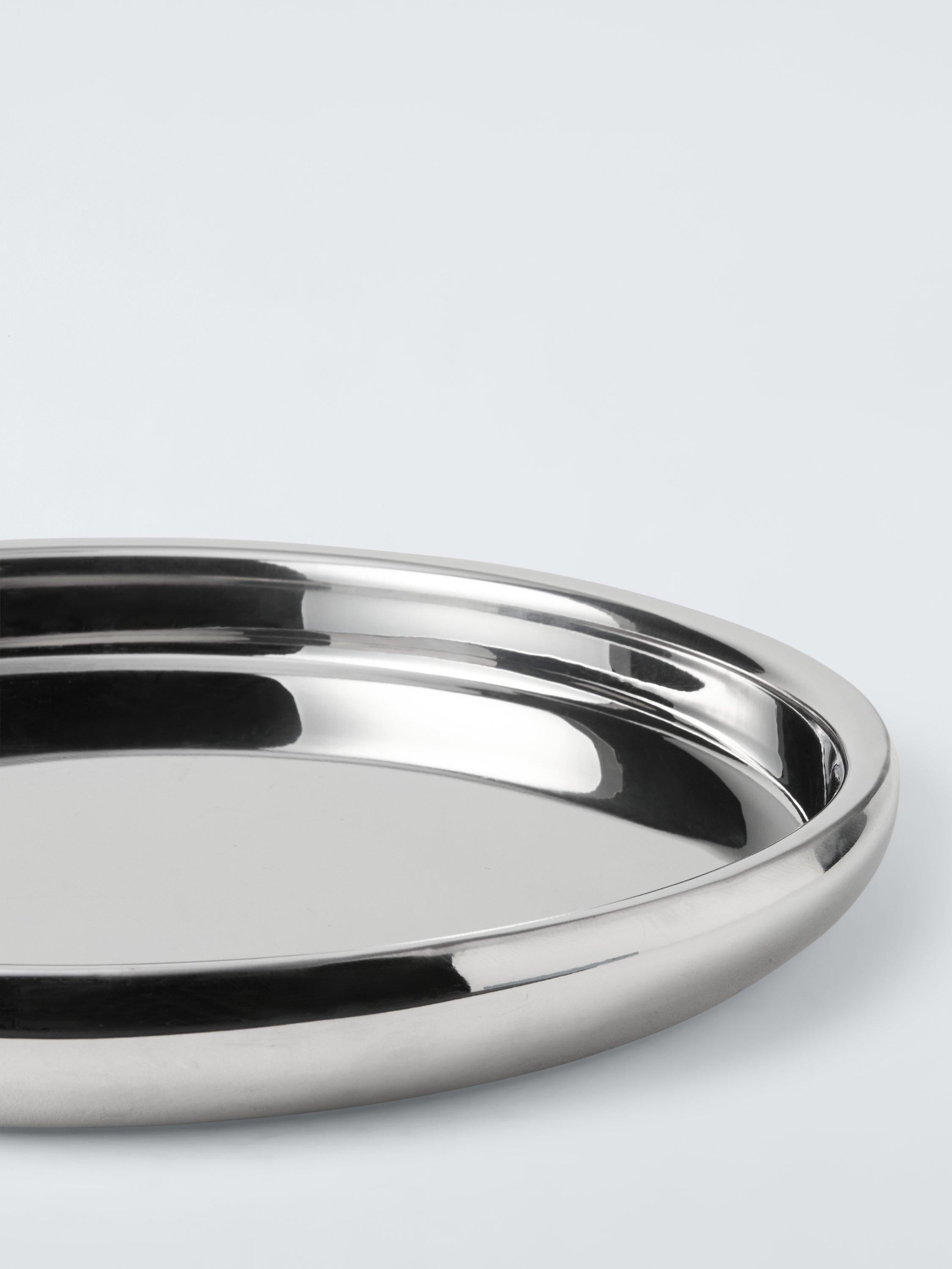 John Lewis round mirror tray 32cm - imported from the UK