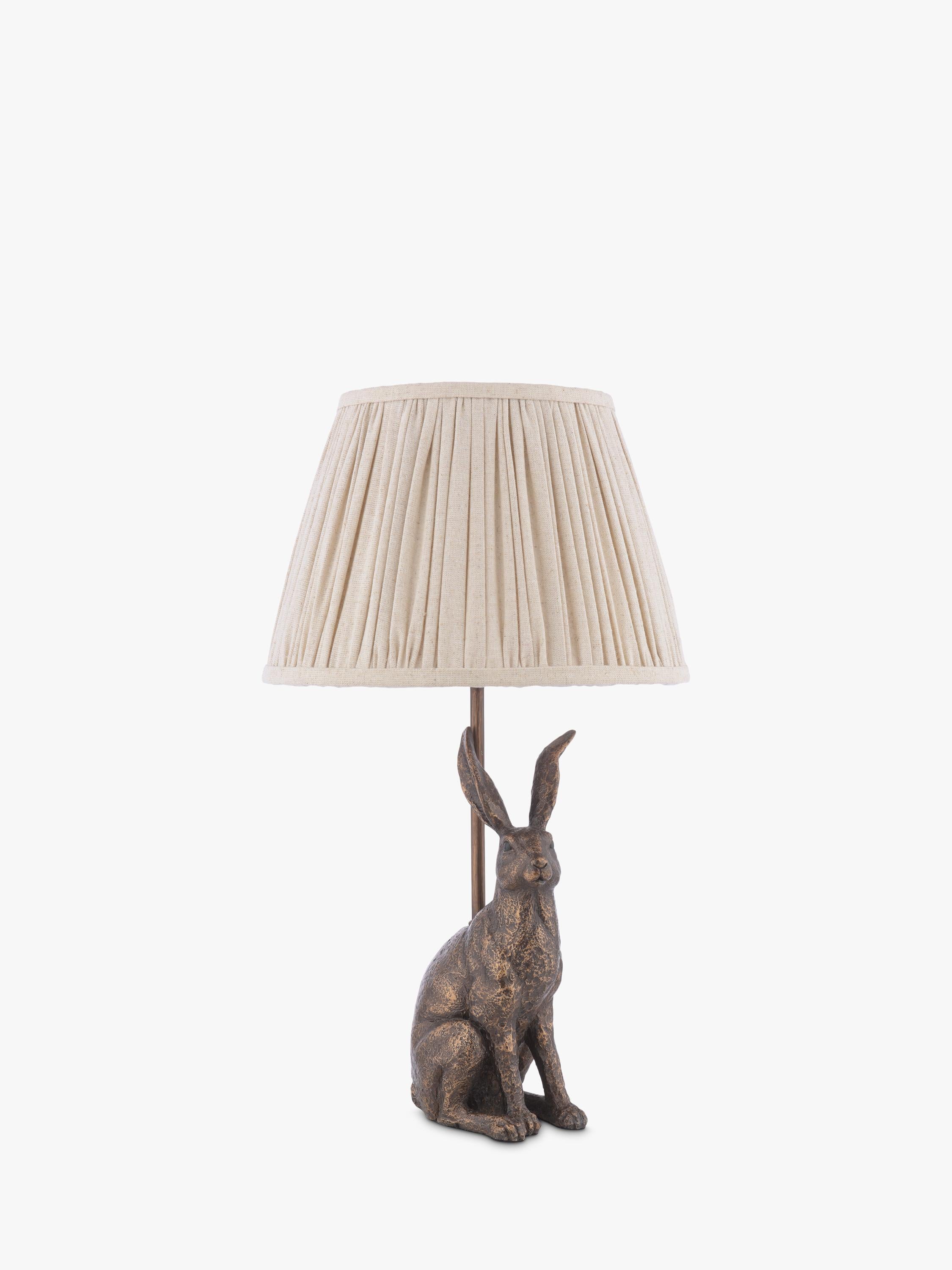 Laura Ashley Hare table lamp metallic bronze - UK version