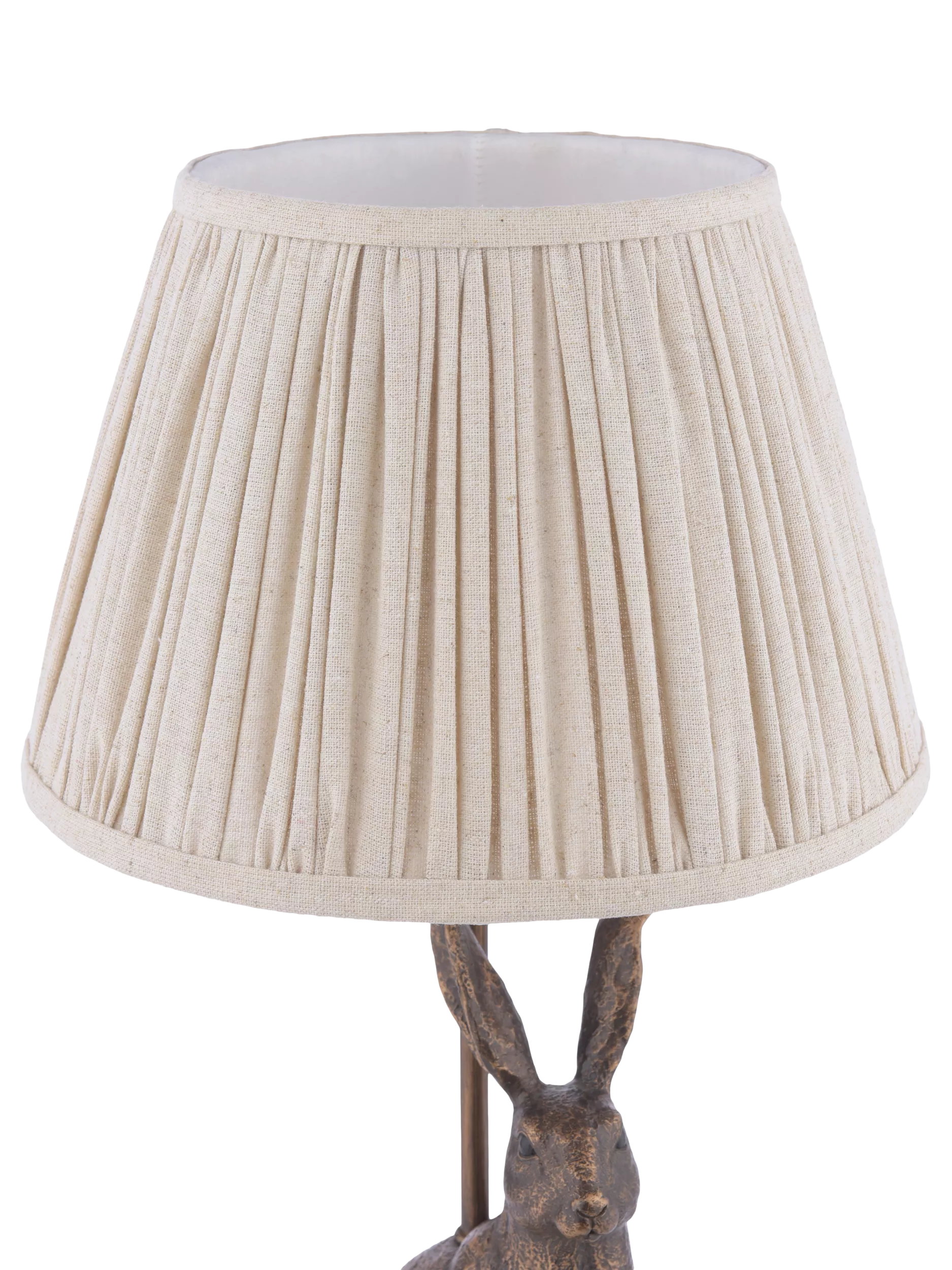 Laura Ashley Hare table lamp metallic bronze - UK version