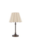Laura Ashley Holwell table lamp in antique bronze, imported from the UK
