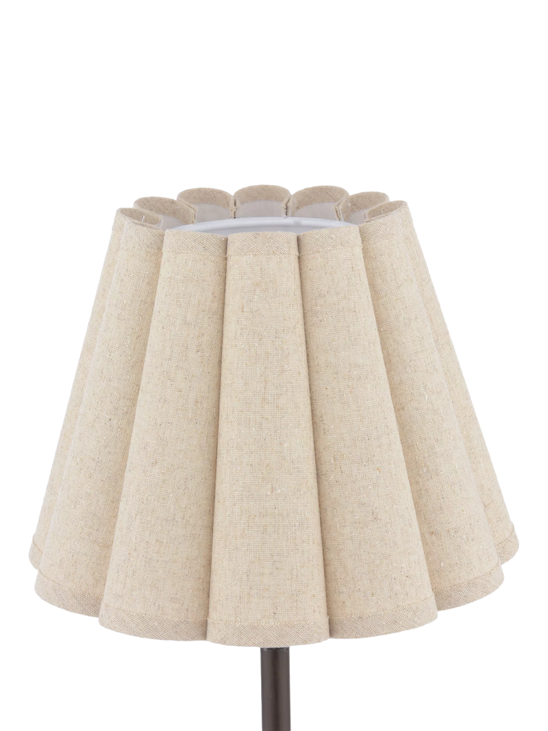 Laura Ashley Holwell table lamp in antique bronze, imported from the UK