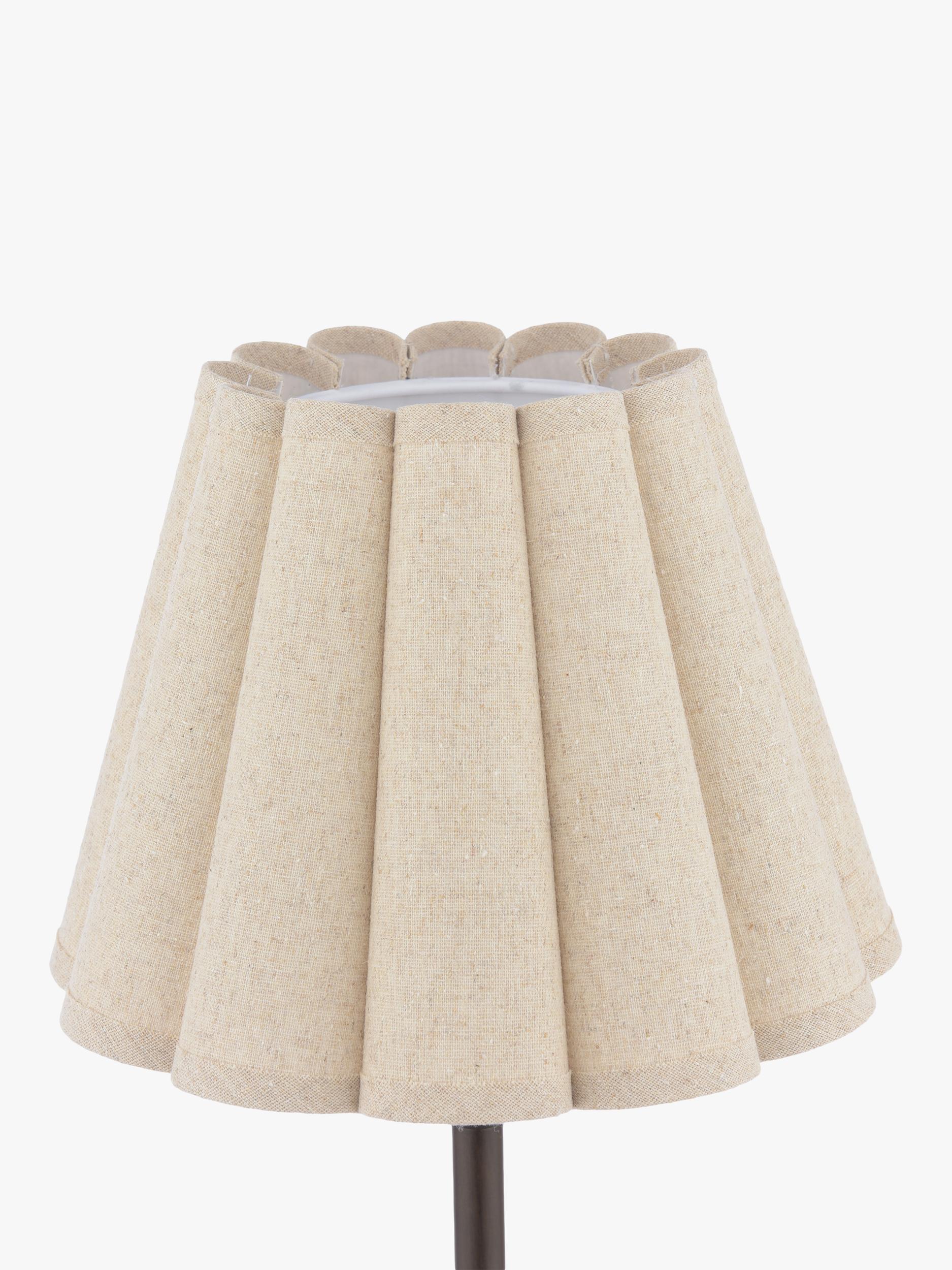 Laura Ashley Holwell table lamp in antique bronze, imported from the UK
