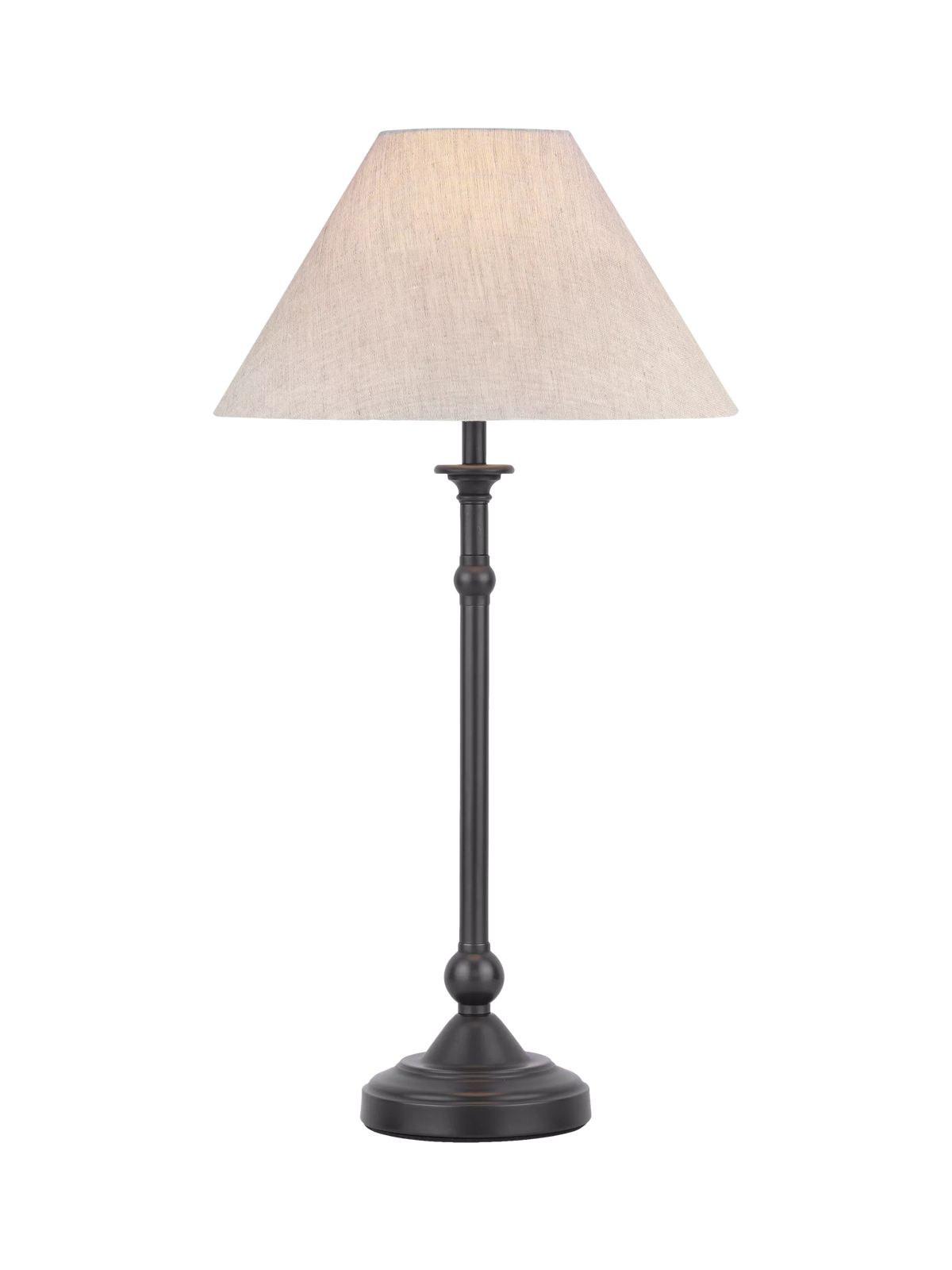 Laura Ashley Ludchurch table lamp black finish (British brand)