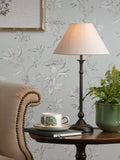 Laura Ashley Ludchurch table lamp black finish (British brand)