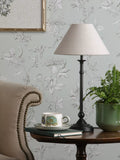 Laura Ashley Ludchurch table lamp black finish (British brand)