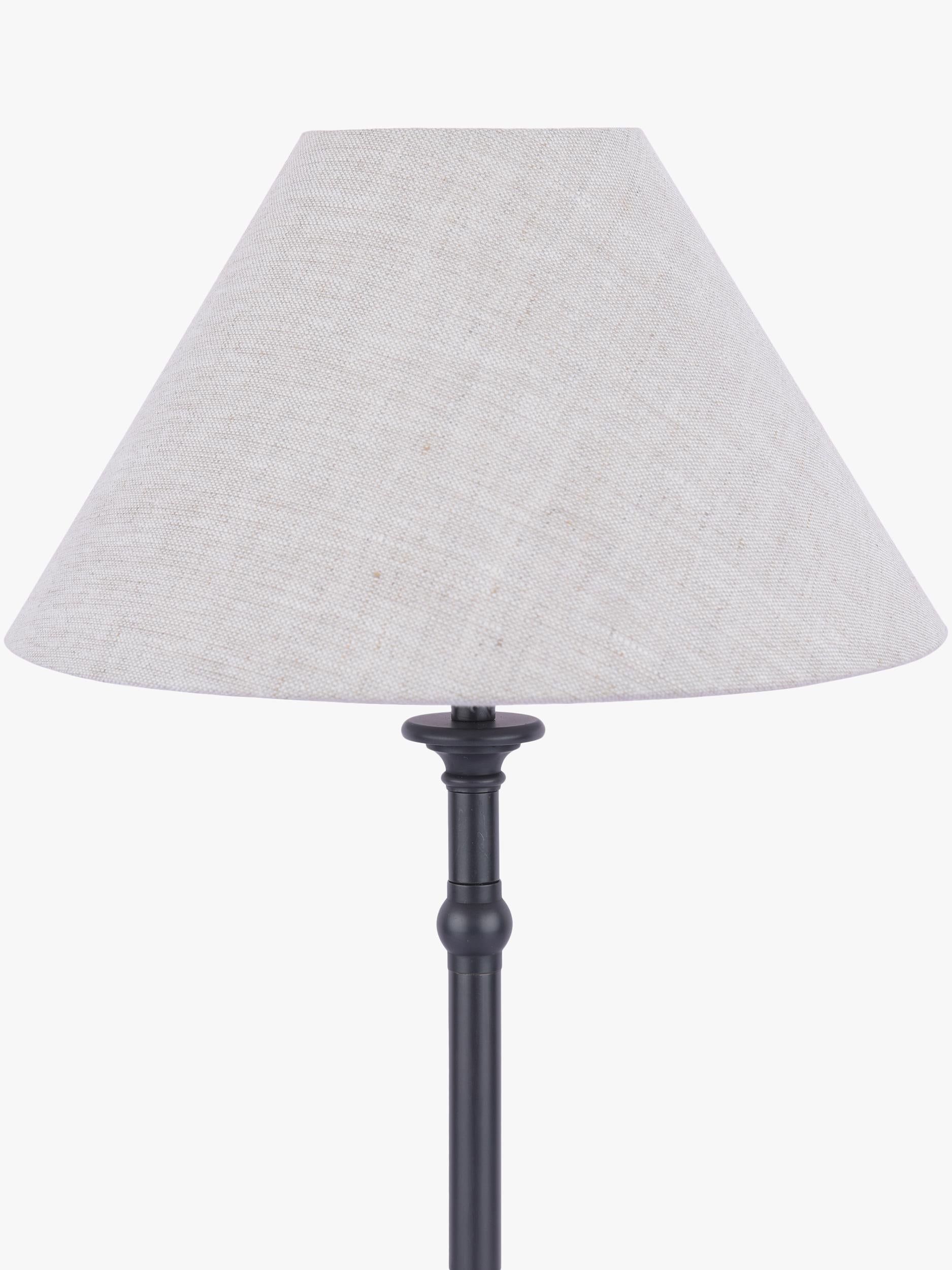 Laura Ashley Ludchurch table lamp black finish (British brand)