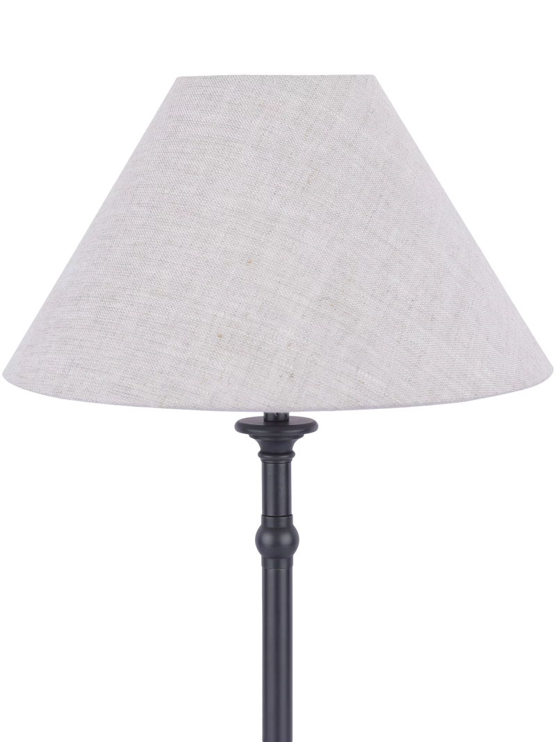 Laura Ashley Ludchurch table lamp black finish (British brand)