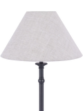 Laura Ashley Ludchurch table lamp black finish (British brand)