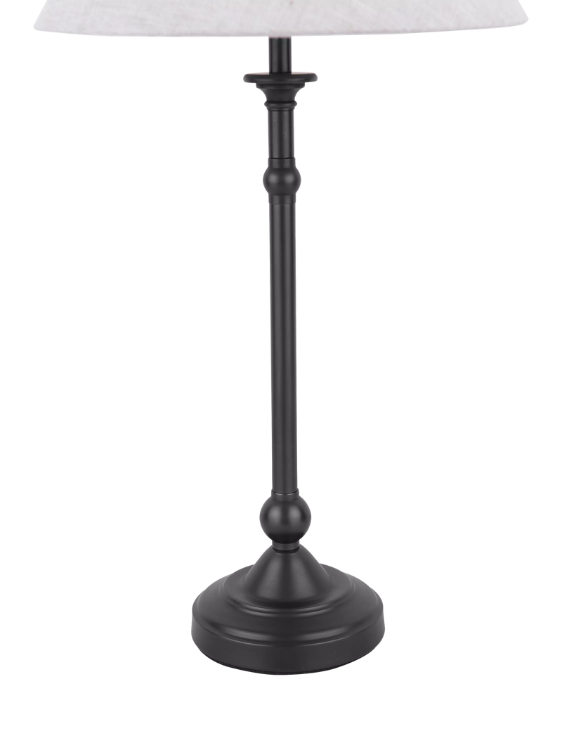 Laura Ashley Ludchurch table lamp black finish (British brand)