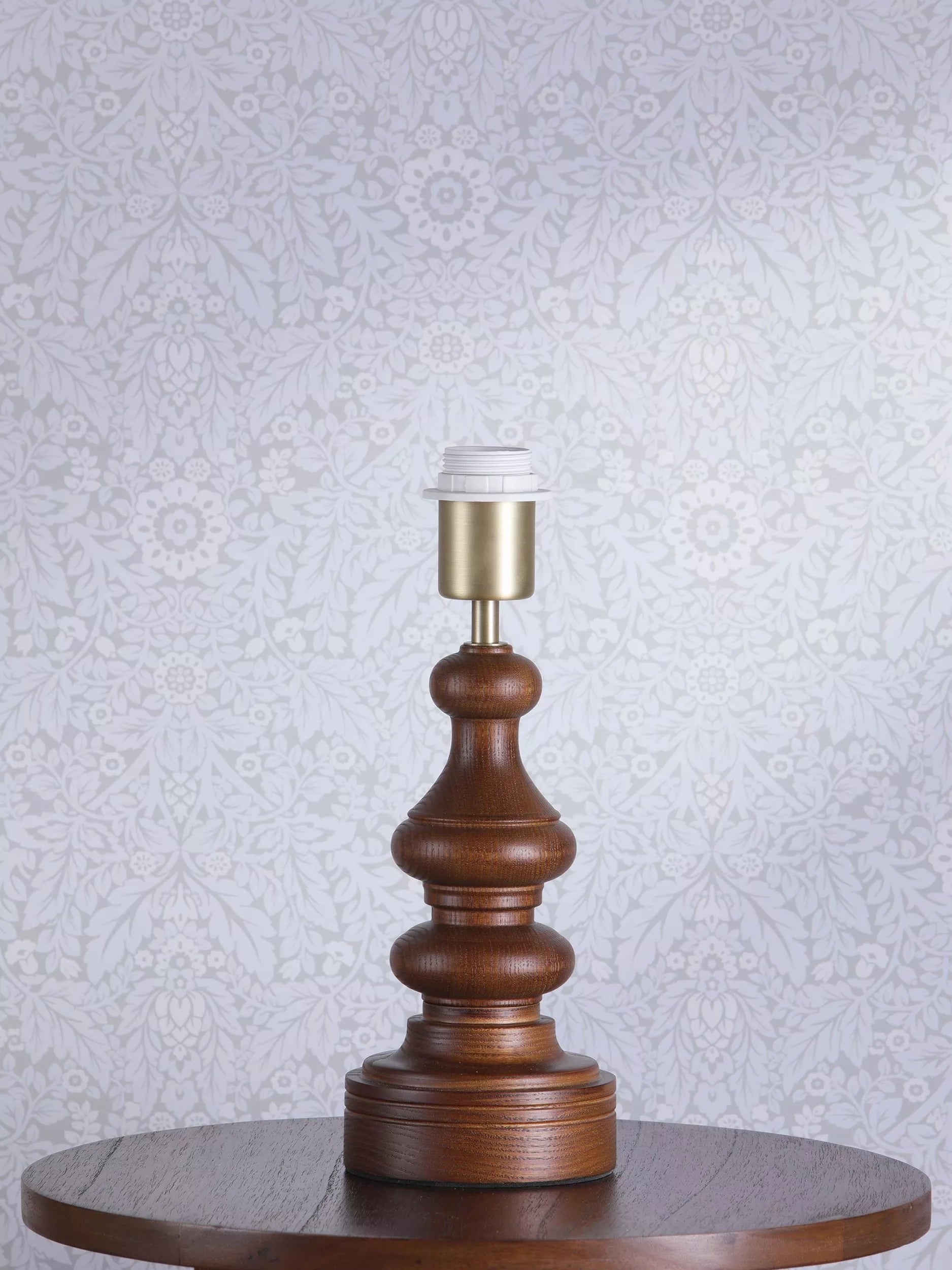 Laura Ashley Millbrook wood table lamp base natural - British product