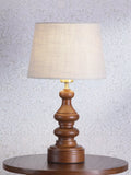 Laura Ashley Millbrook wood table lamp base natural - British product