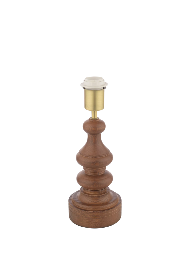 Laura Ashley Millbrook wood table lamp base natural - British product