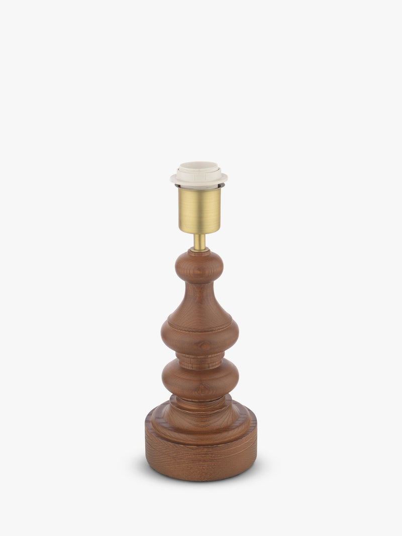 Laura Ashley Millbrook wood table lamp base natural - British product