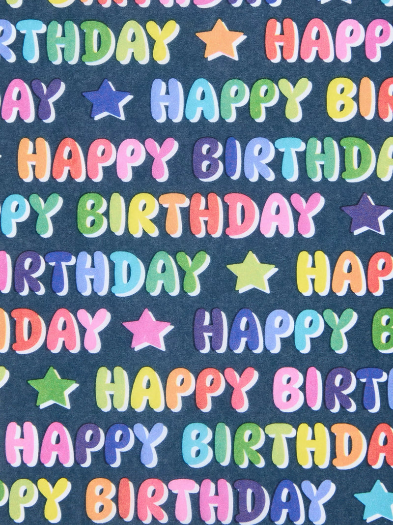 John Lewis birthday tissue paper multi-coloured (British brand)