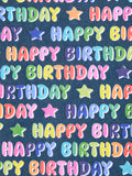 John Lewis birthday tissue paper multi-coloured (British brand)