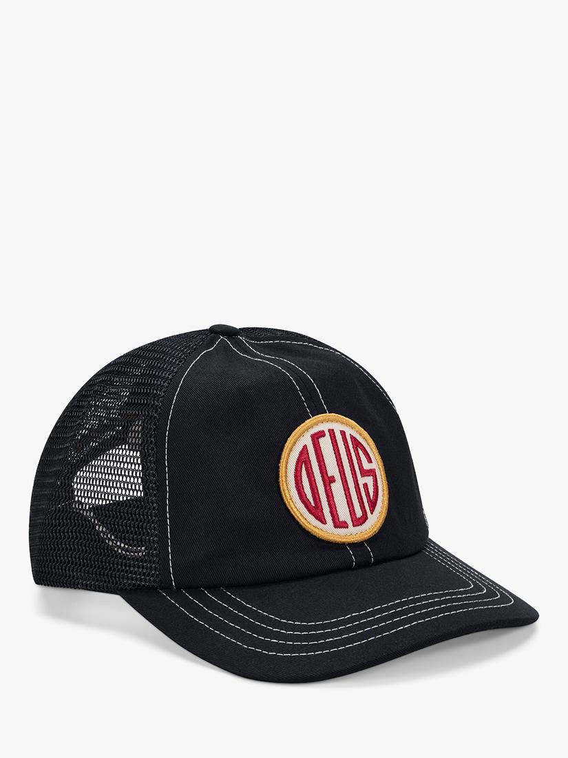 Deus ex Machina Pill Trucker Hat Mechanic Blue, UK version