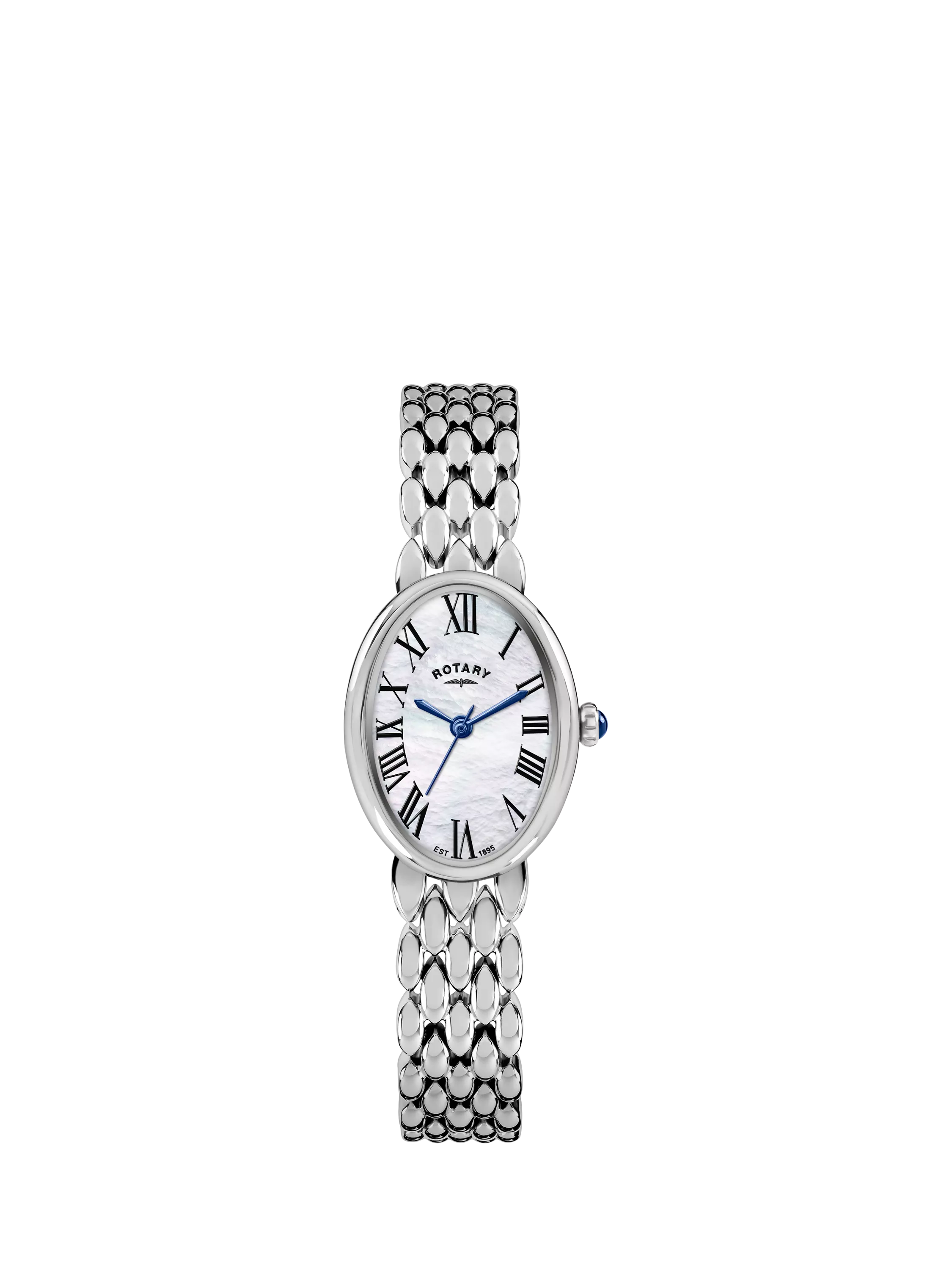 Rotary Heritage Astoria women's watch silver dial bracelet, UK version