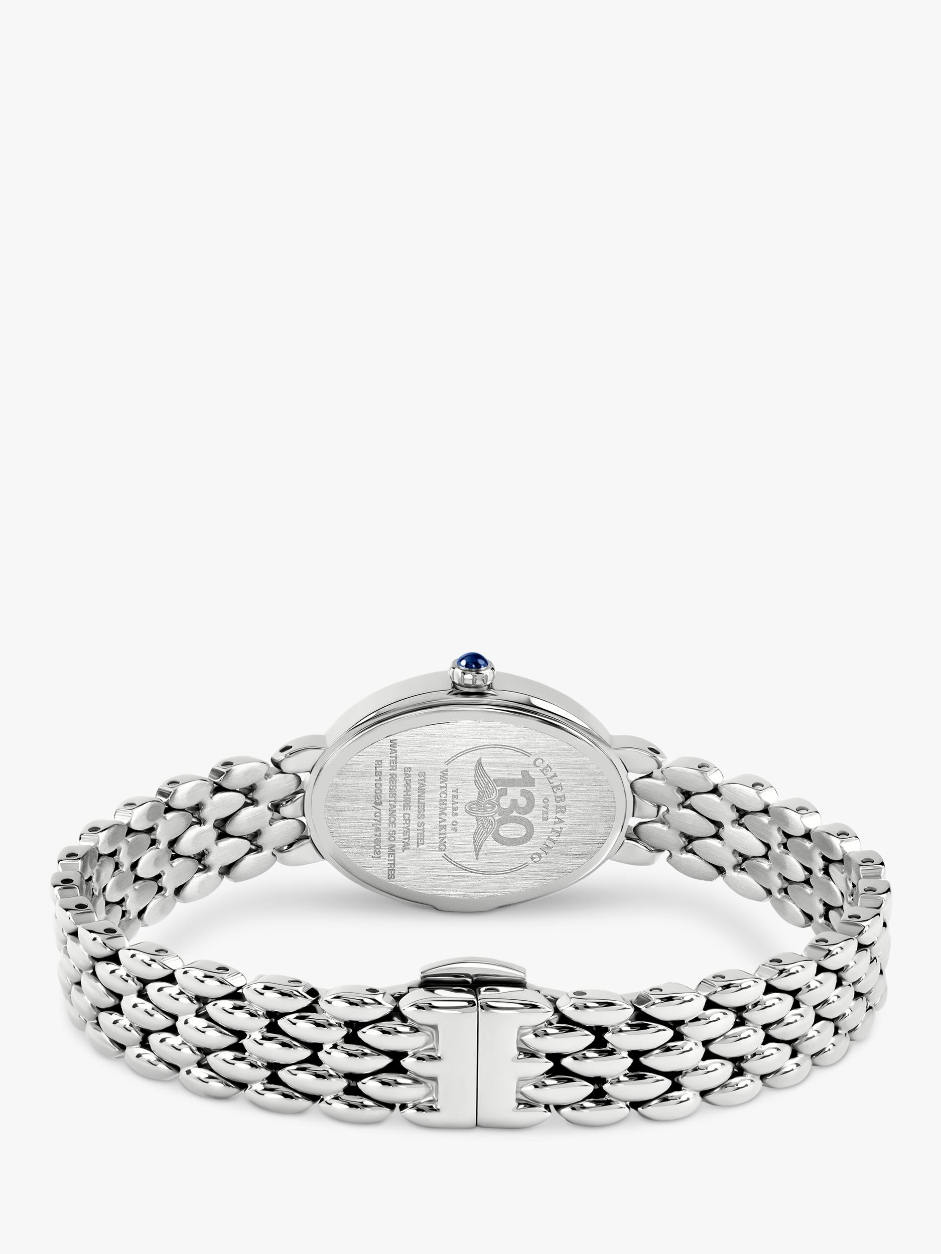 Rotary Heritage Astoria women's watch silver dial bracelet, UK version