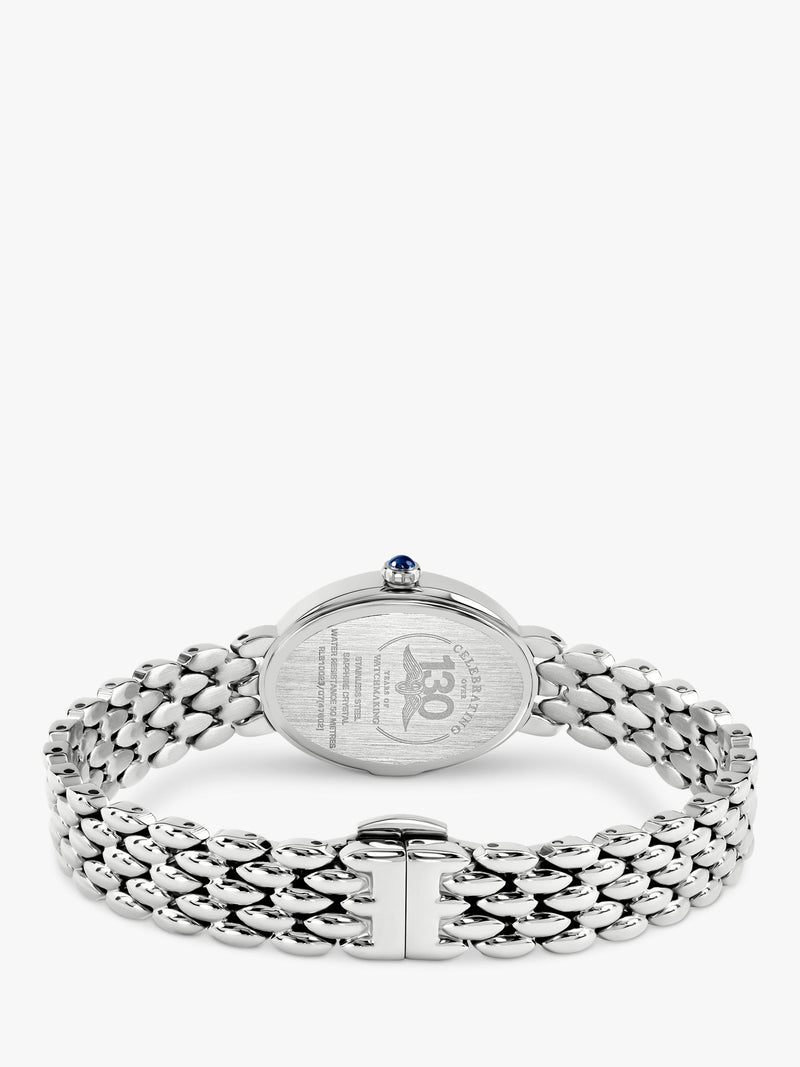 Rotary Heritage Astoria women's watch silver dial bracelet, UK version