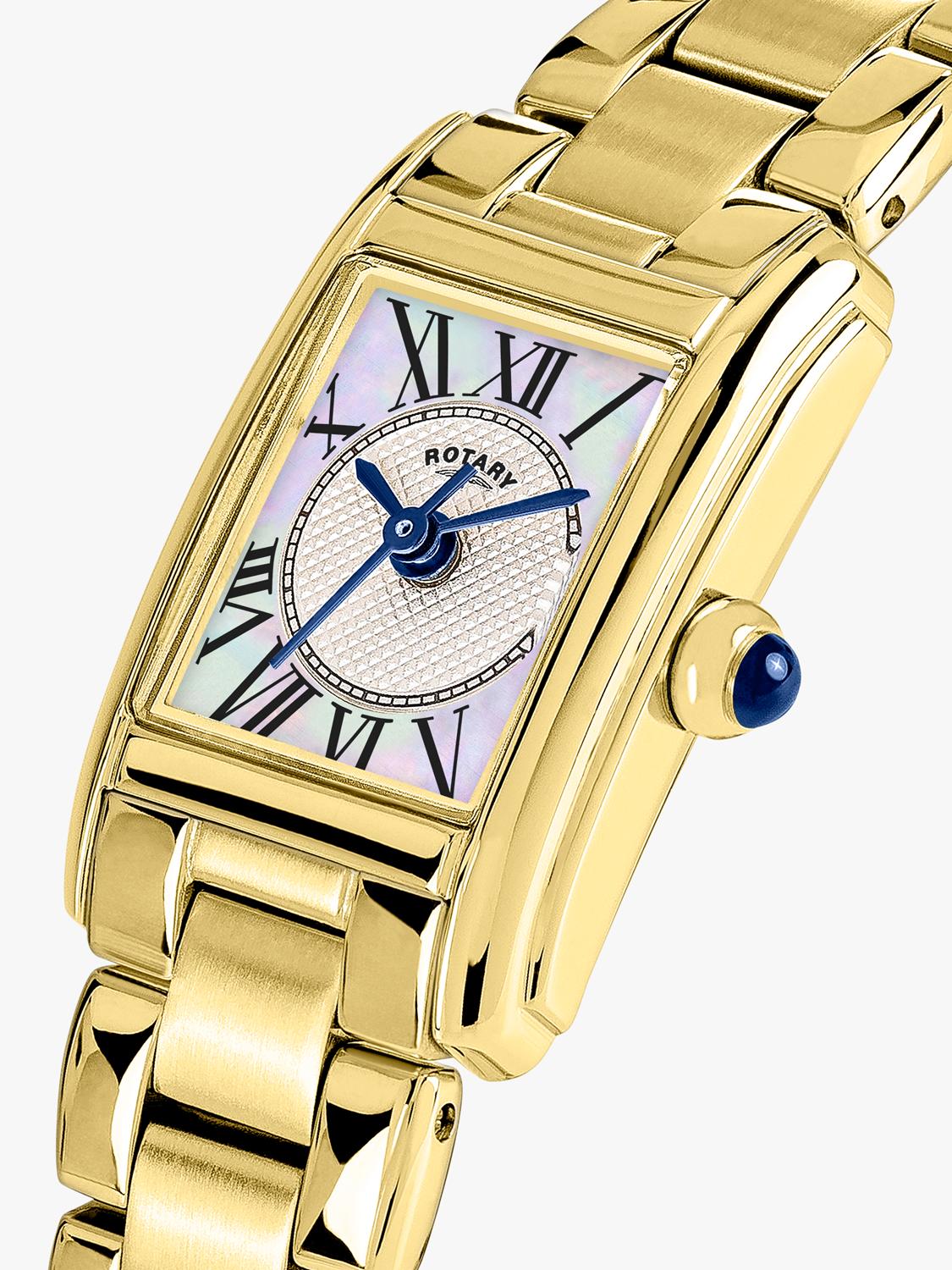Rotary Heritage Astoria gold bracelet watch, imported from the UK