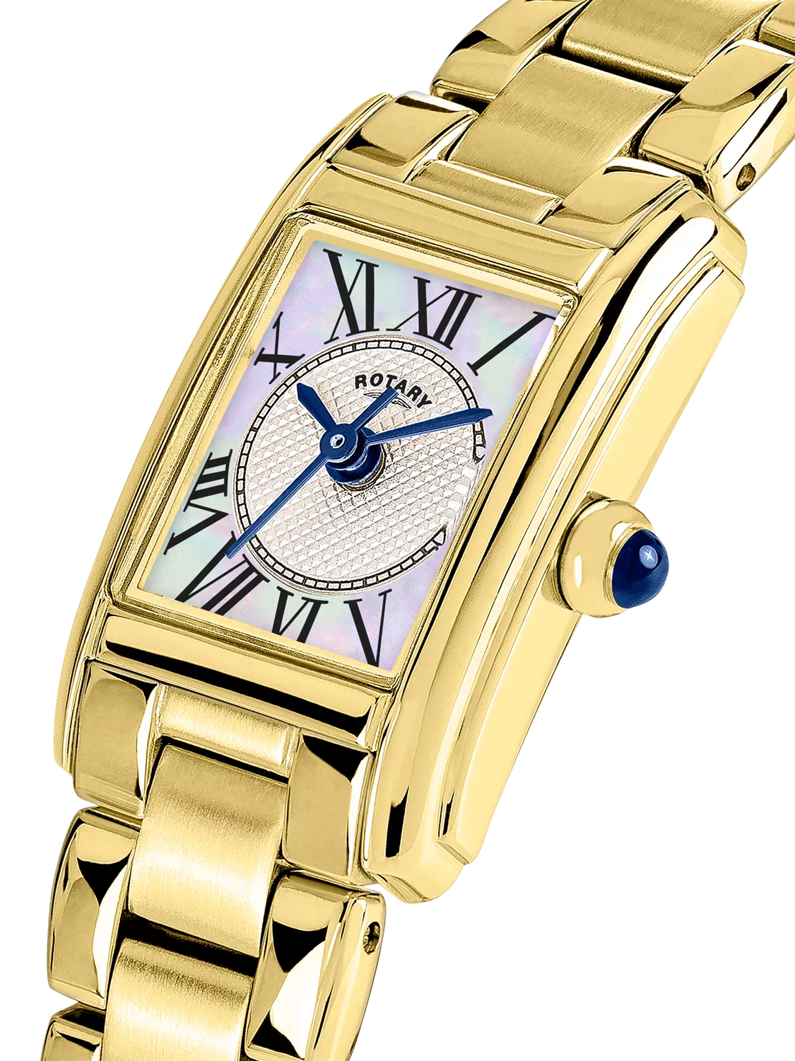 Rotary Heritage Astoria gold bracelet watch, imported from the UK