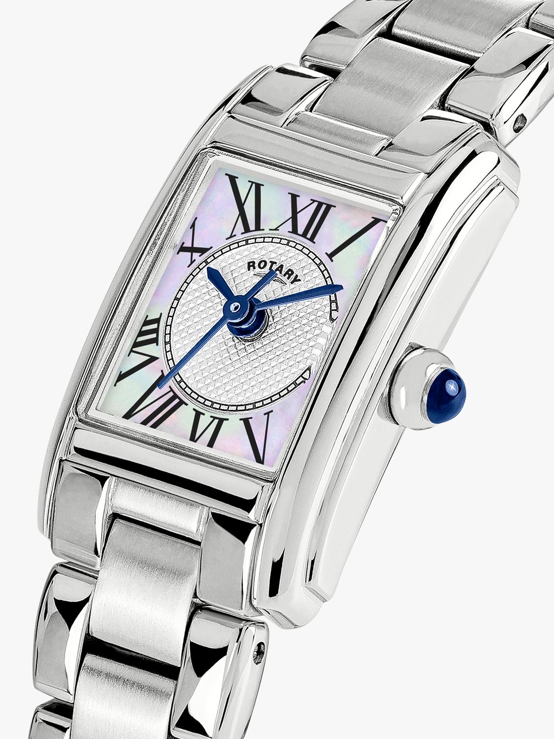 Rotary Heritage Astoria women's silver watch (British brand)