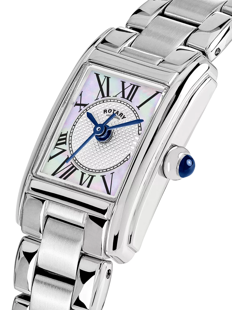 Rotary Heritage Astoria women's silver watch (British brand)