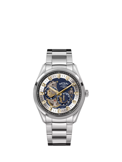 John Lewis Rotary Seamatic Eclipse Men's Automatic Watch- Buy online at McGrocer