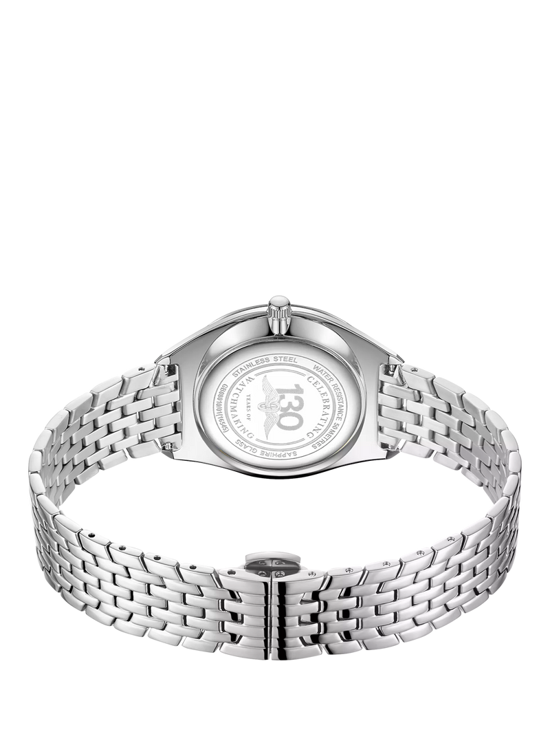 Rotary ultra slim silver watch 38mm, imported from the UK