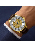 Rotary Greenwich skeleton automatic watch 42mm (British brand)
