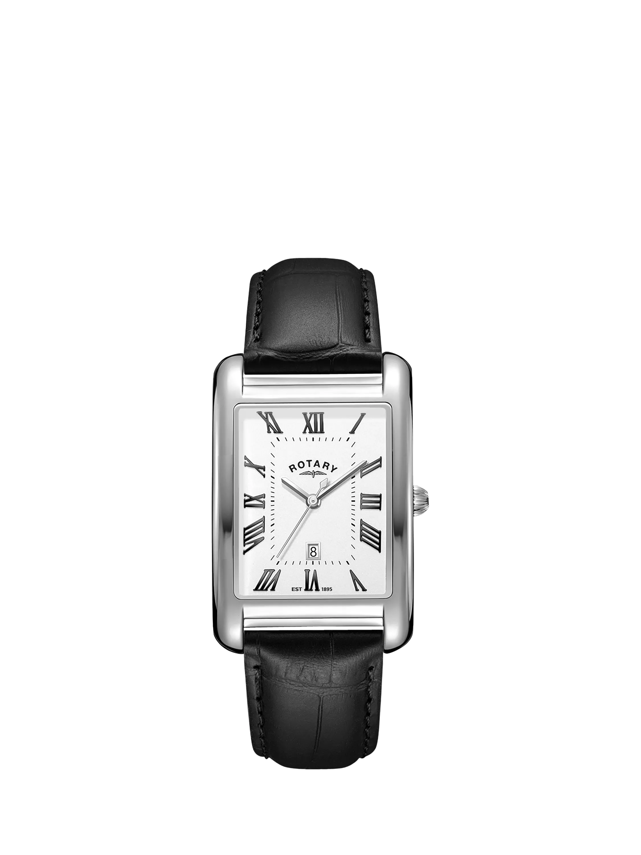 Rotary Heritage Astoria men's leather strap watch, UK version