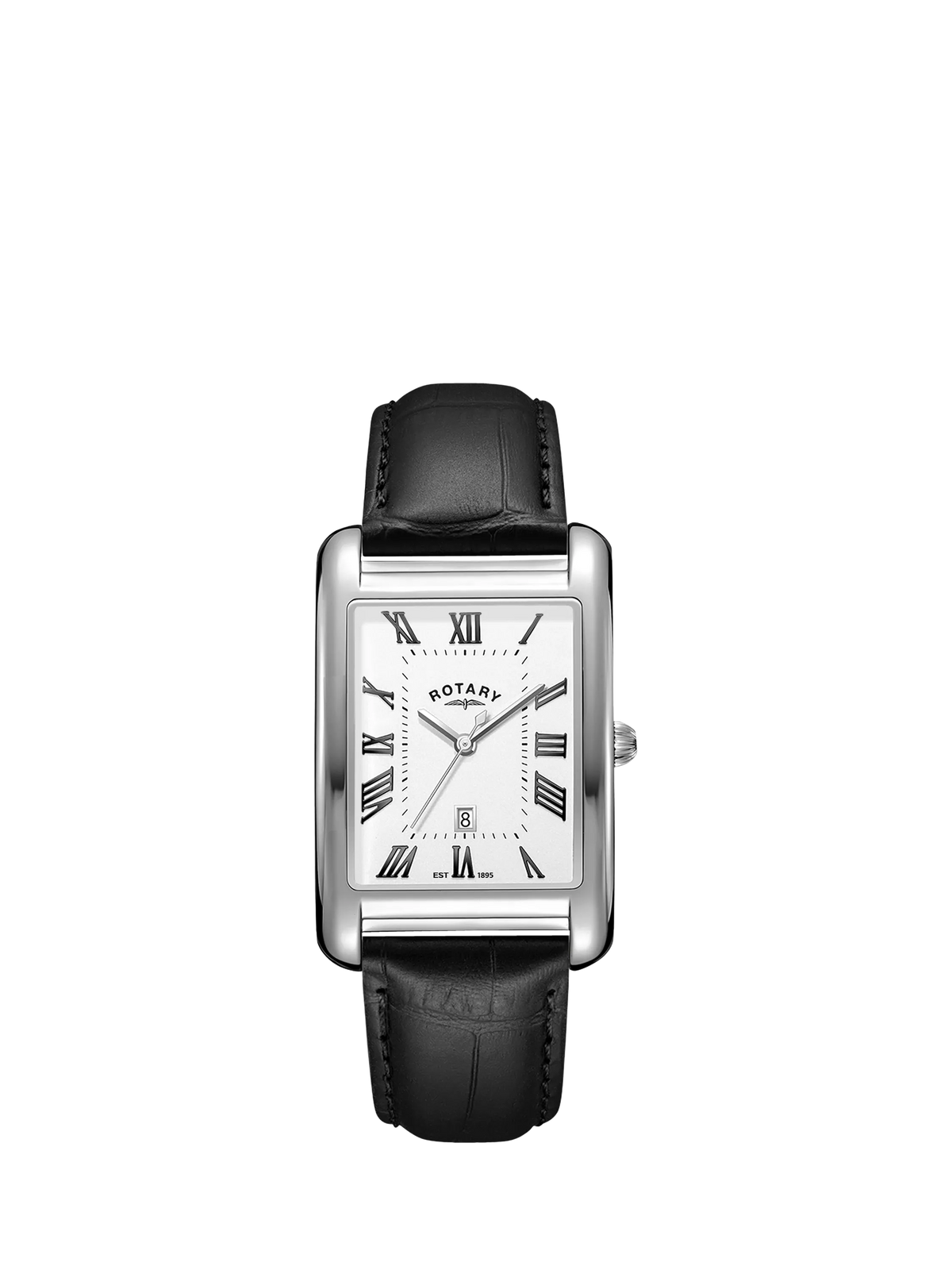 Rotary Heritage Astoria men's leather strap watch, UK version