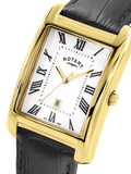 Rotary Heritage Astoria men's rectangular watch - British product