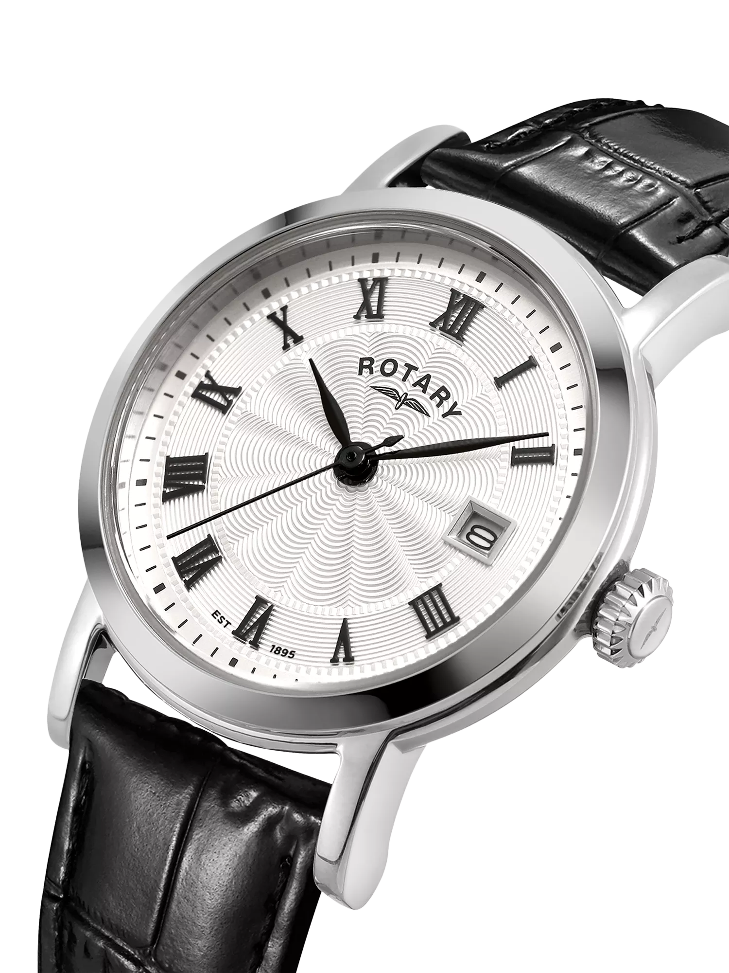 Rotary Heritage women's leather strap watch 27mm (British brand)
