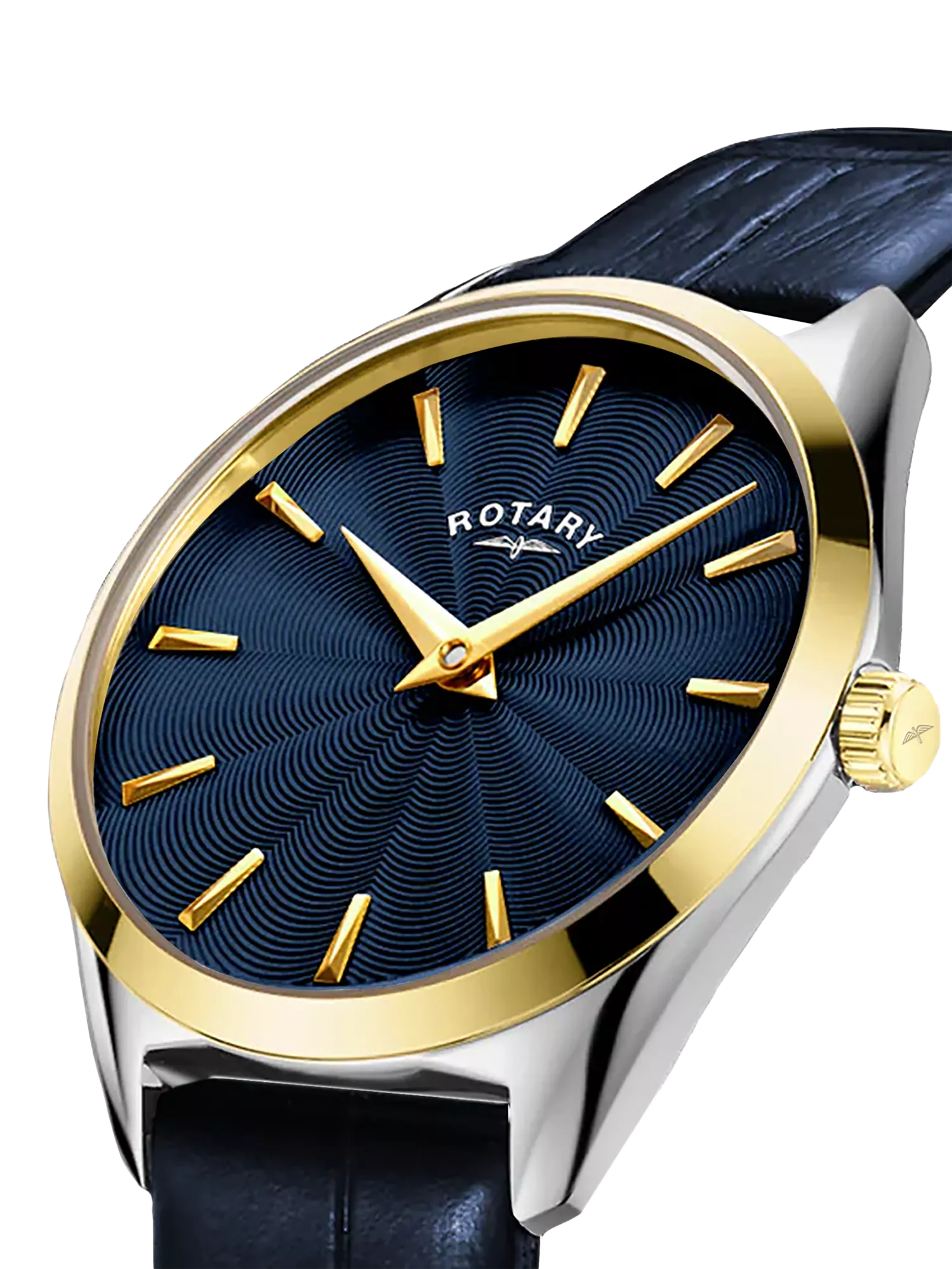 Rotary Ultra Slim women's watch blue dial 27mm (British brand)