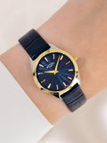 Rotary Ultra Slim women's watch blue dial 27mm (British brand)