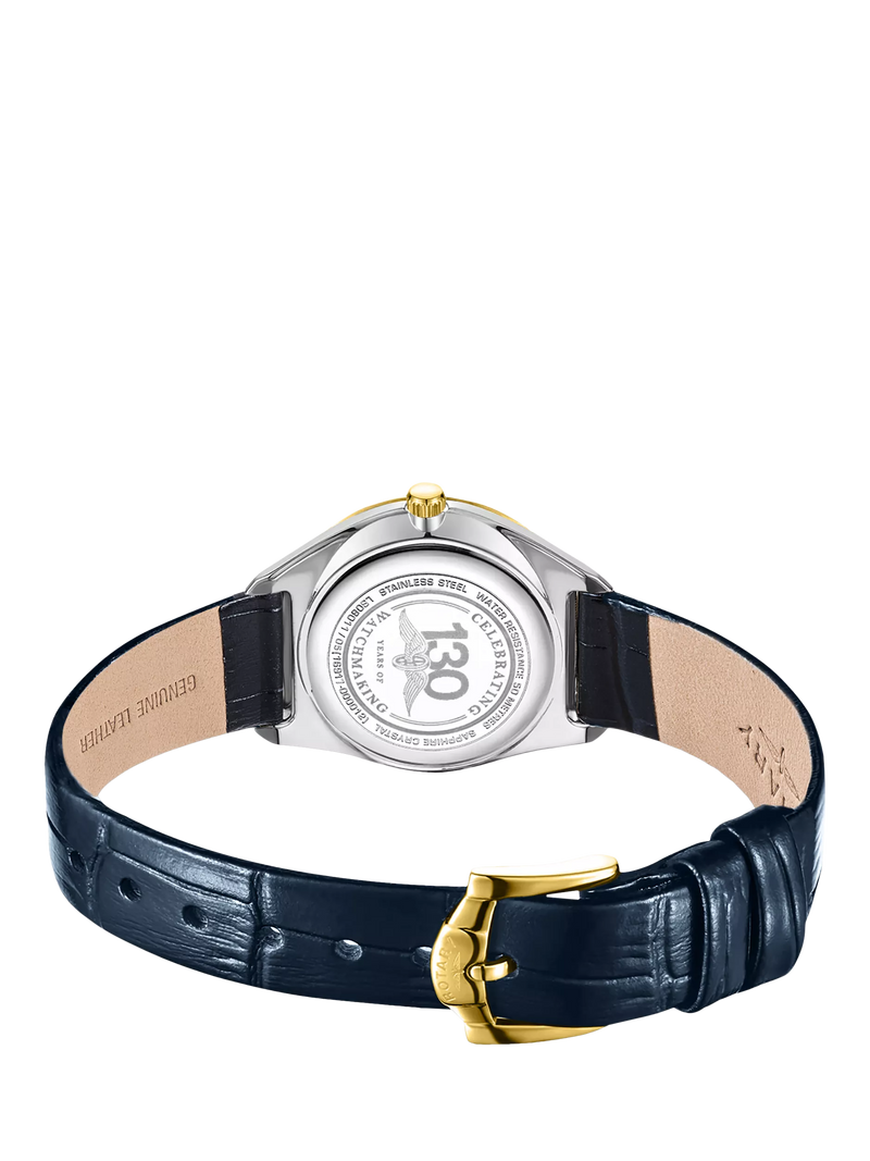 Rotary Ultra Slim women's watch blue dial 27mm (British brand)