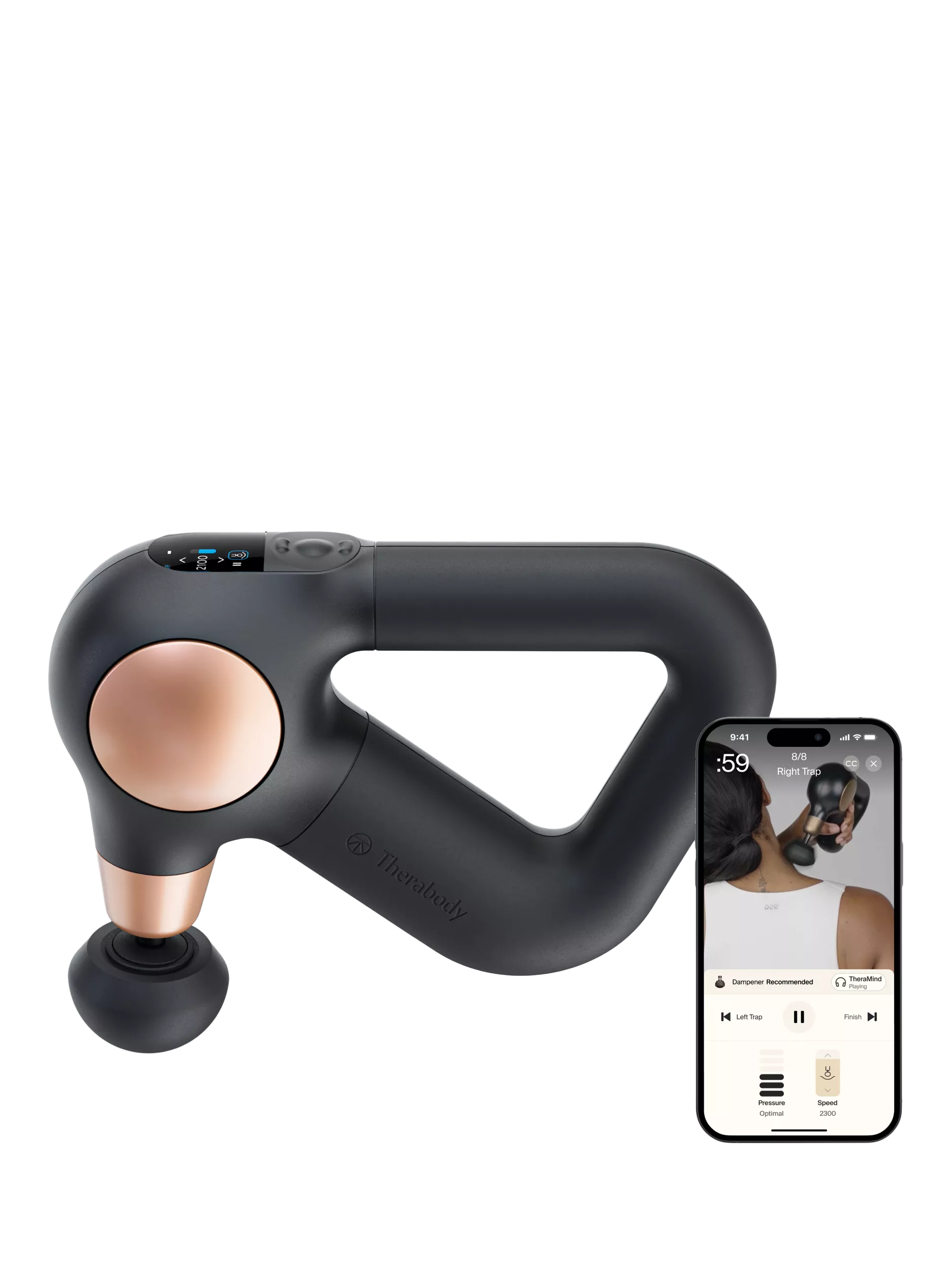 Therabody Theragun Sense 2nd Gen massage gun, imported from the UK