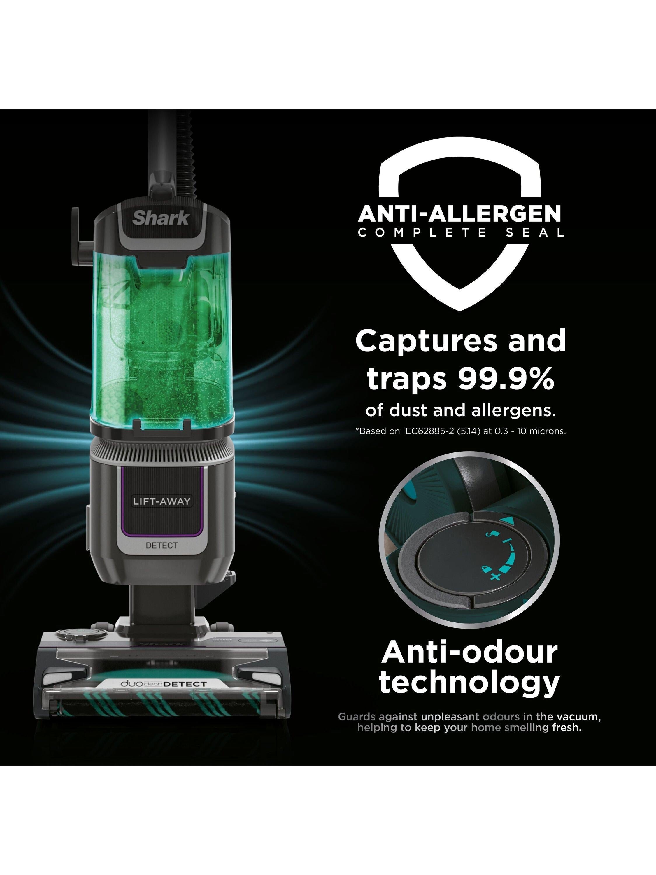 Shark Detect Pet Pro corded upright vacuum cleaner, imported from the UK