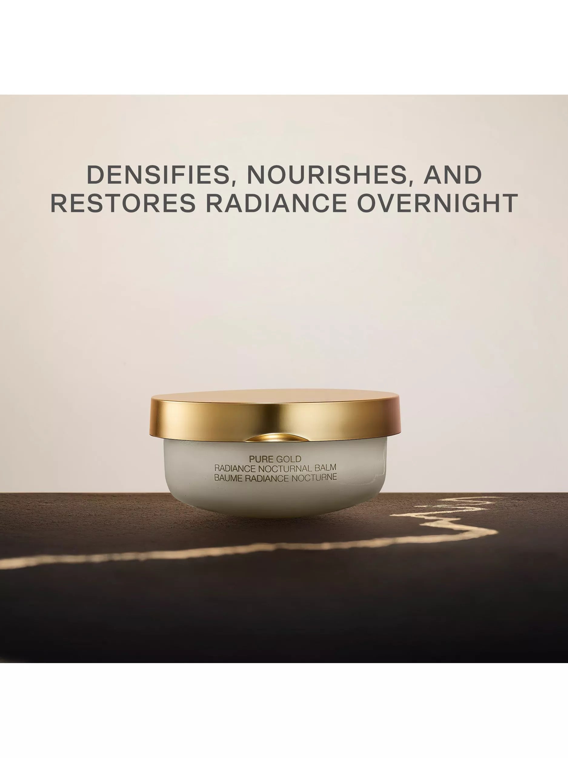 La Prairie Pure Gold Radiance Night Balm Refill 60ml, imported from the UK