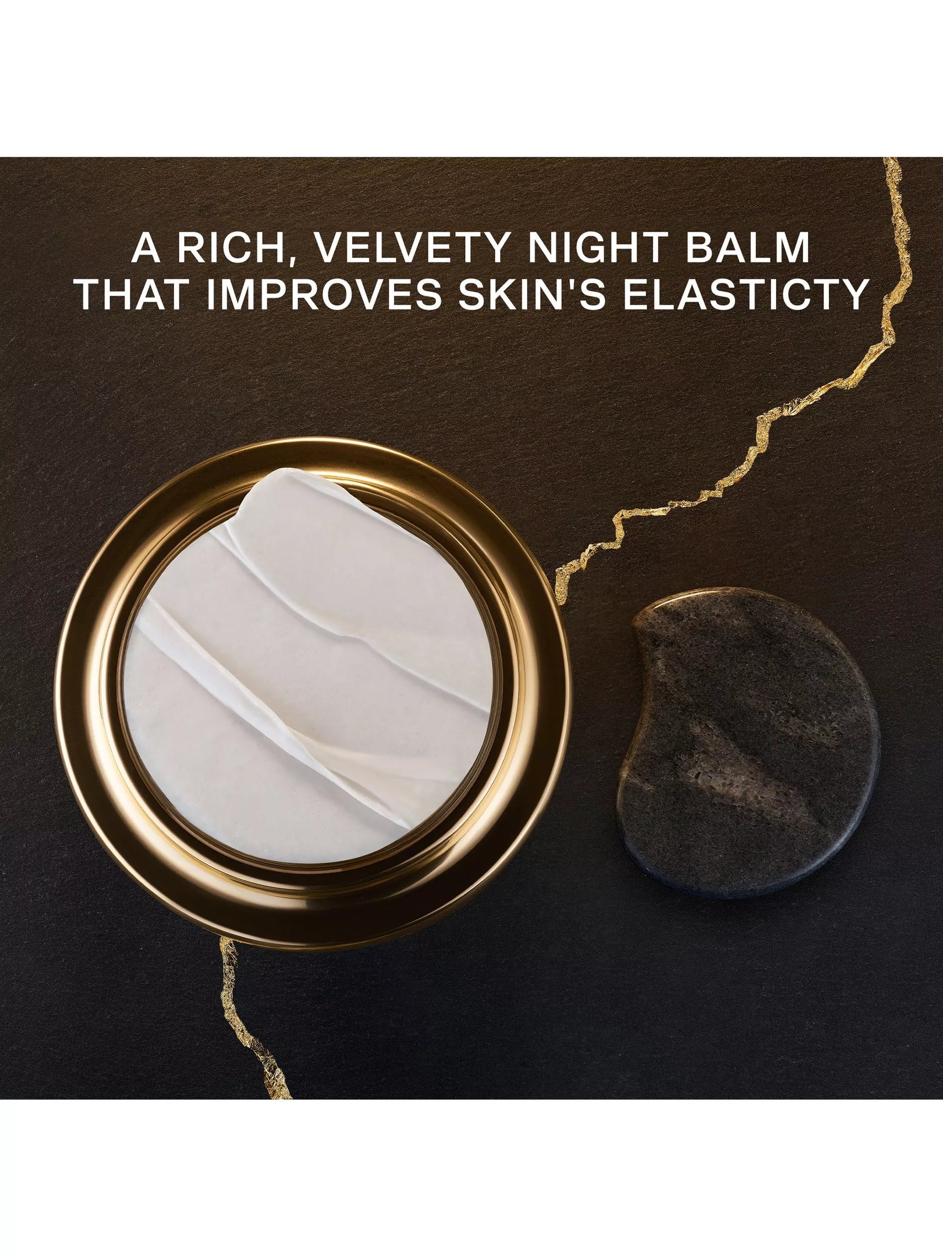 La Prairie Pure Gold Radiance Night Balm Refill 60ml, imported from the UK