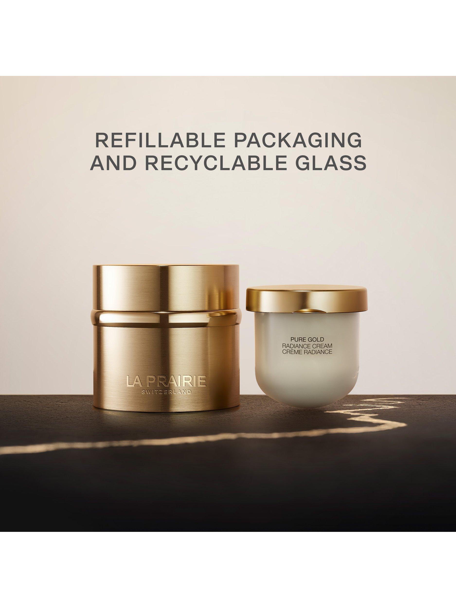 La Prairie Gold Radiance Cream refillable 50ml, imported from the UK