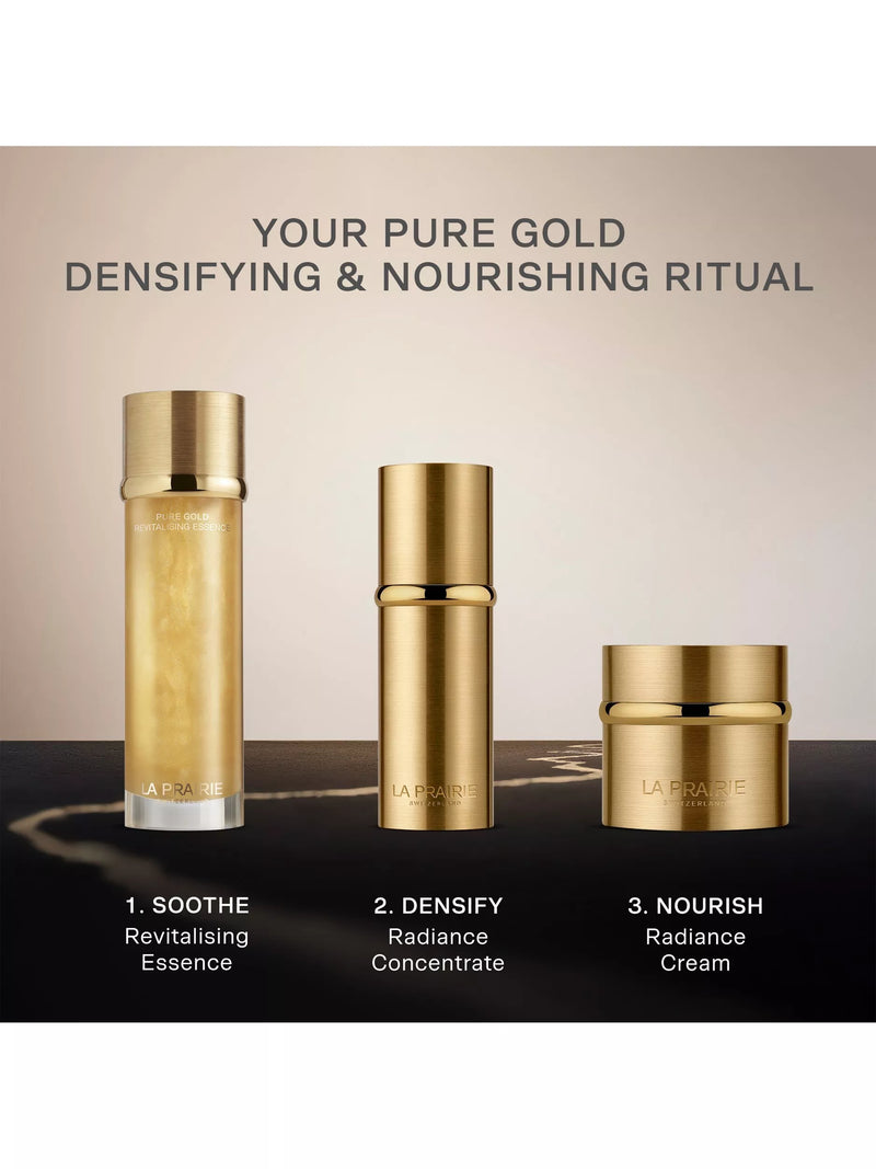 La Prairie Pure Gold Radiance Concentrate refill 30ml, imported from the UK