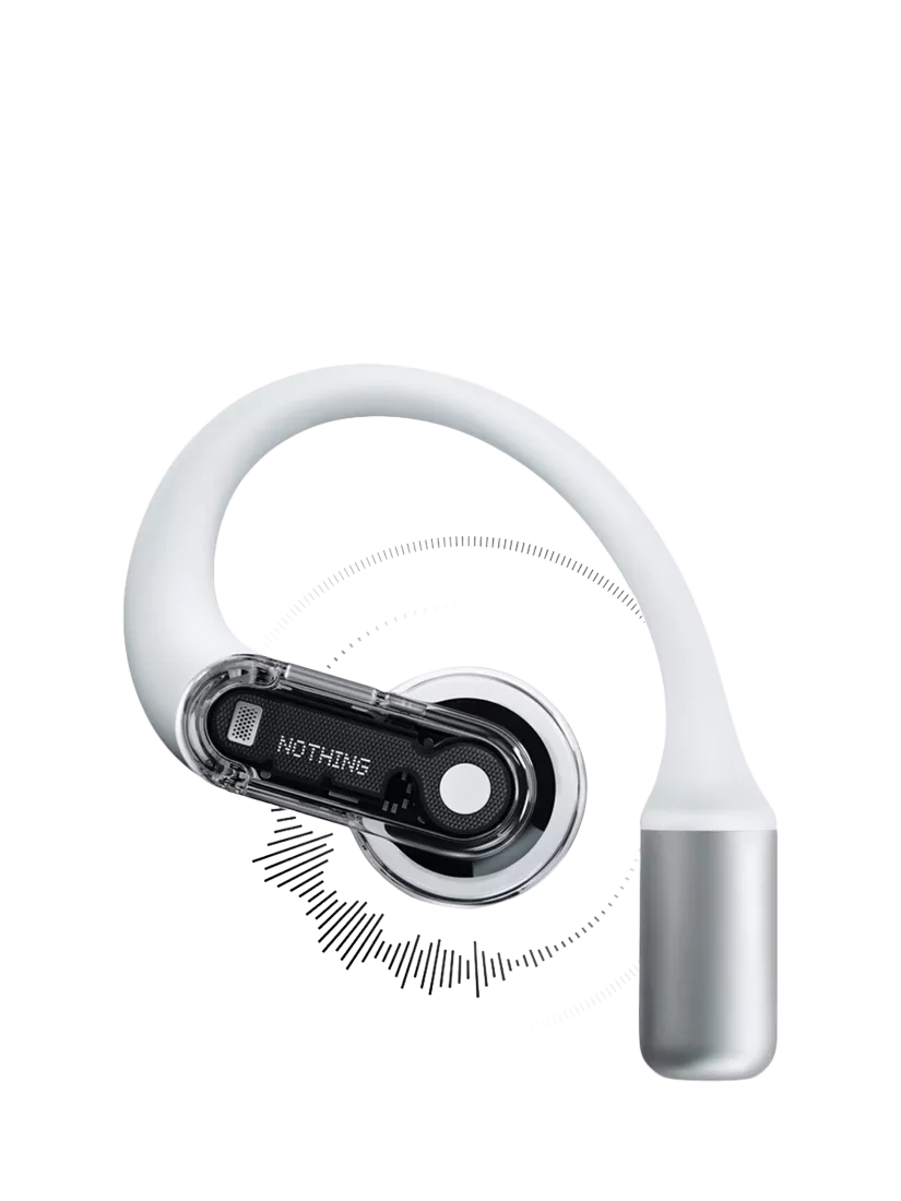 Nothing Ear (open) open-ear headphones in White (British brand)