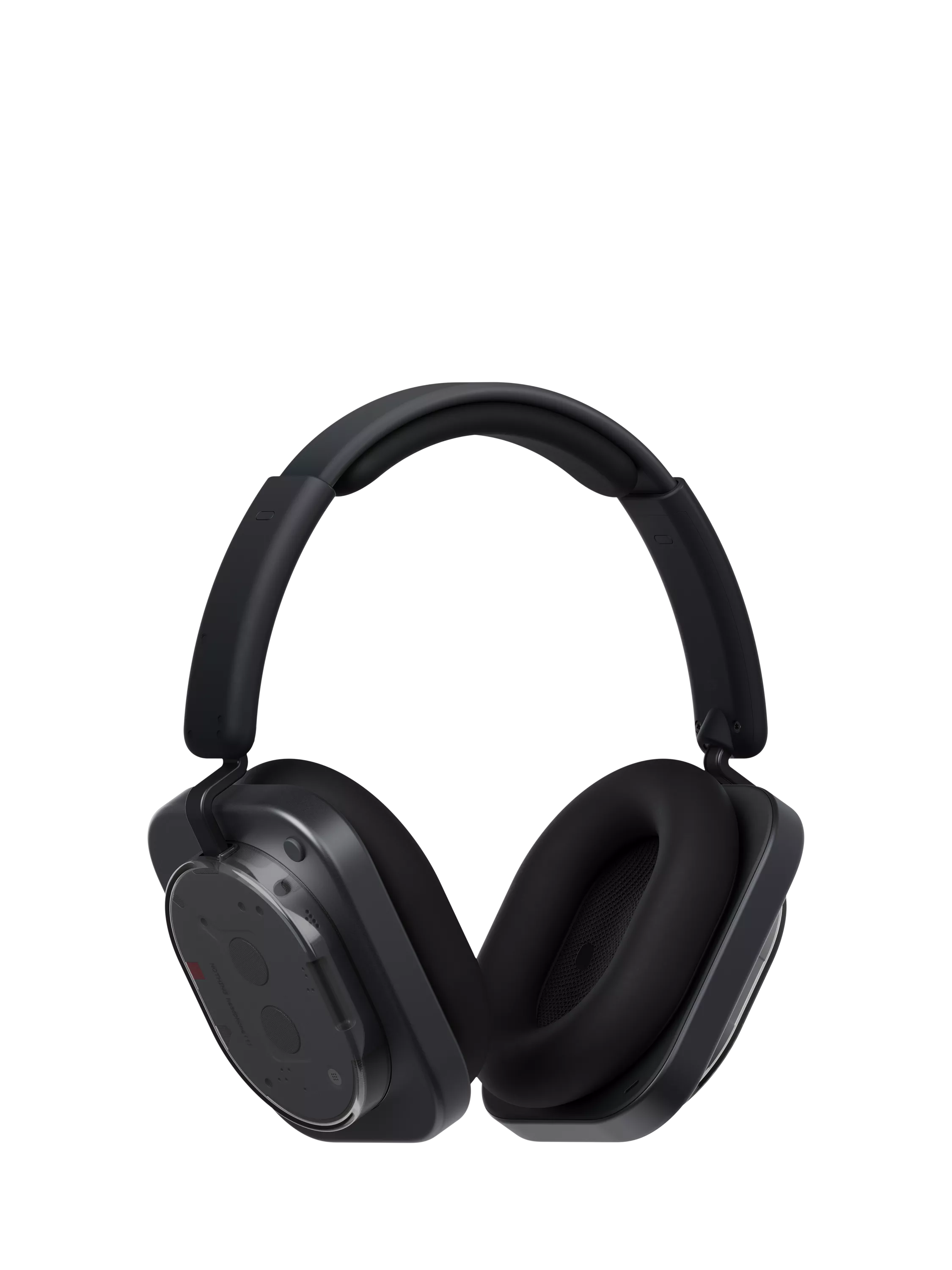 Nothing Headphone (1) Wireless Bluetooth Active Noise Cancelling Over-Ear Headphones with Mic/Remote, Black