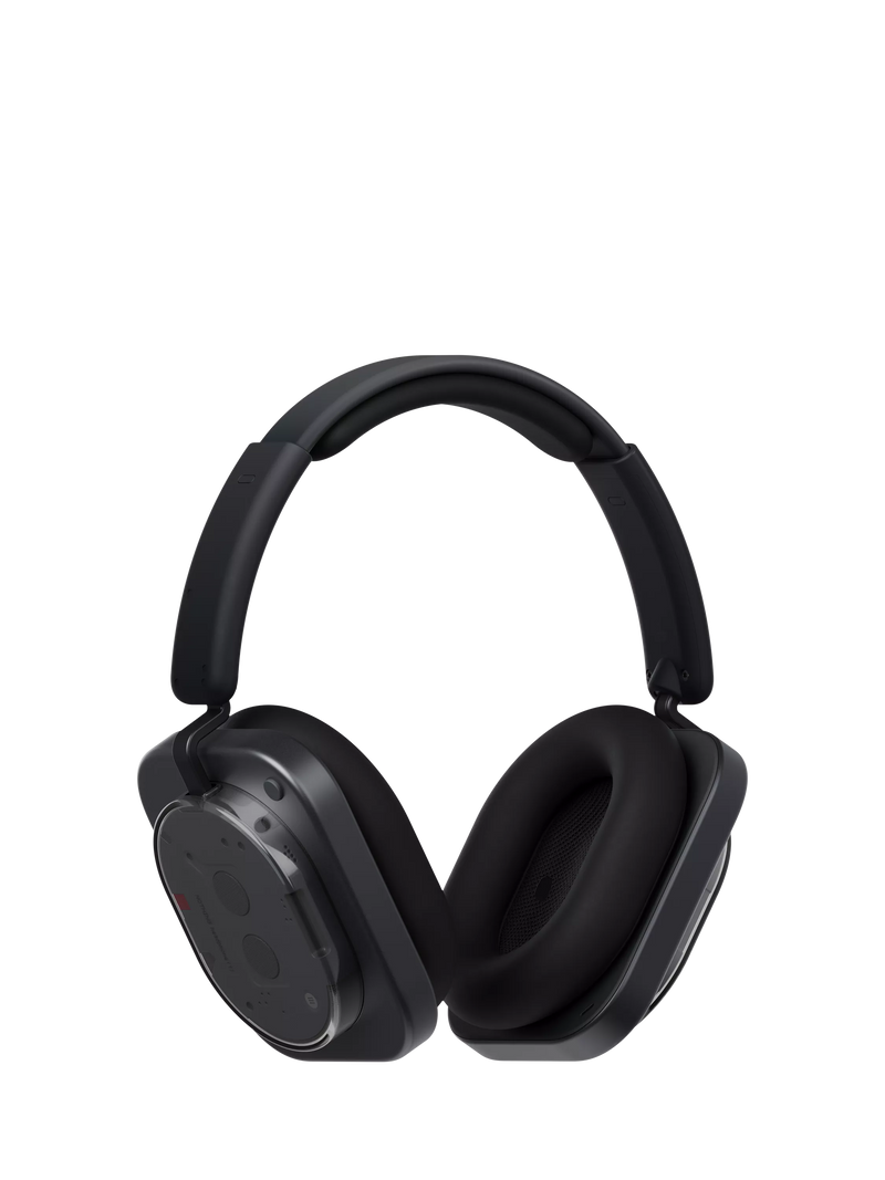 Nothing Headphone (1) Wireless Bluetooth Active Noise Cancelling Over-Ear Headphones with Mic/Remote, Black