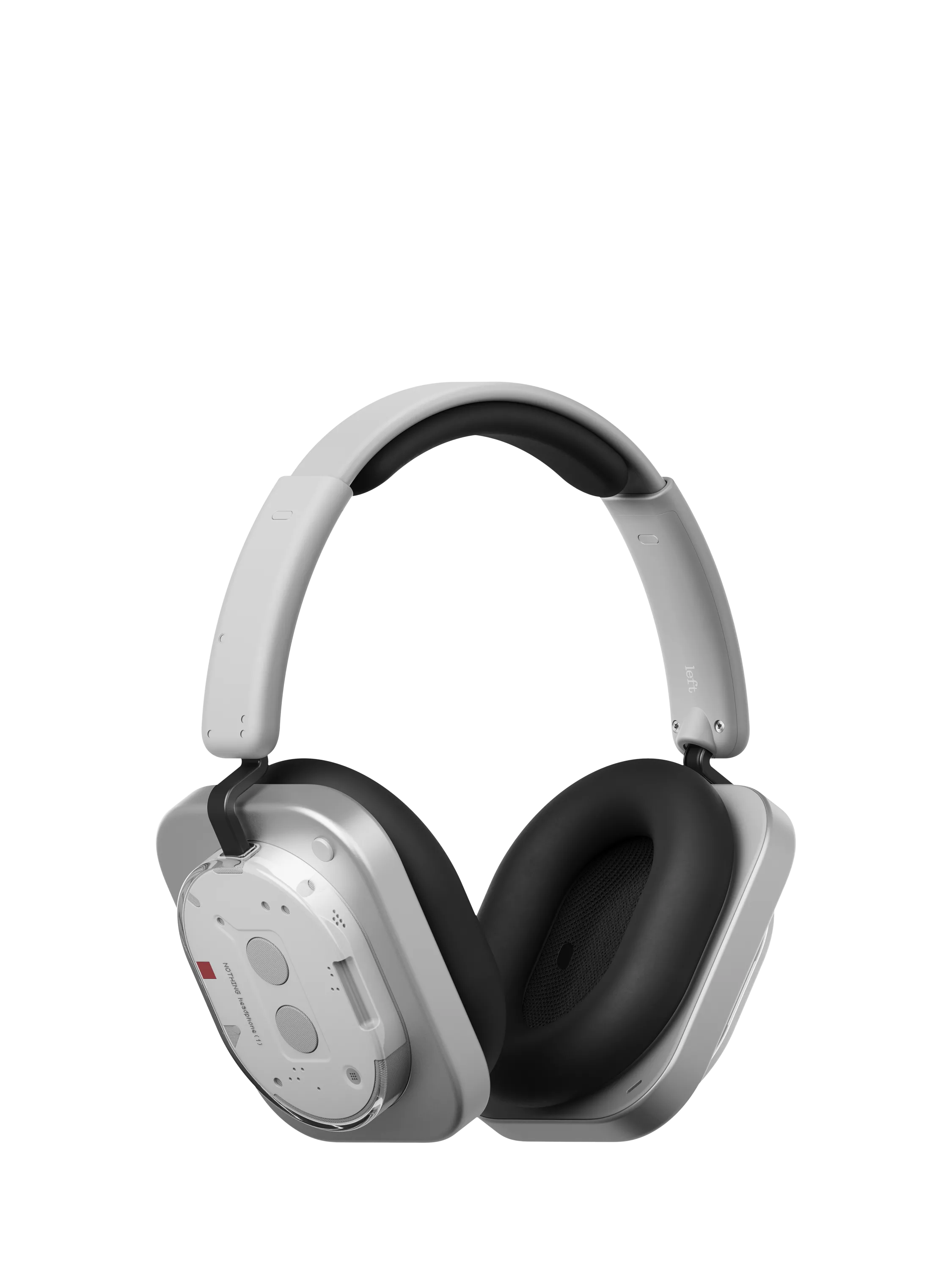 Nothing Headphone (1) Wireless Bluetooth Active Noise Cancelling Over-Ear Headphones with Mic/Remote, White