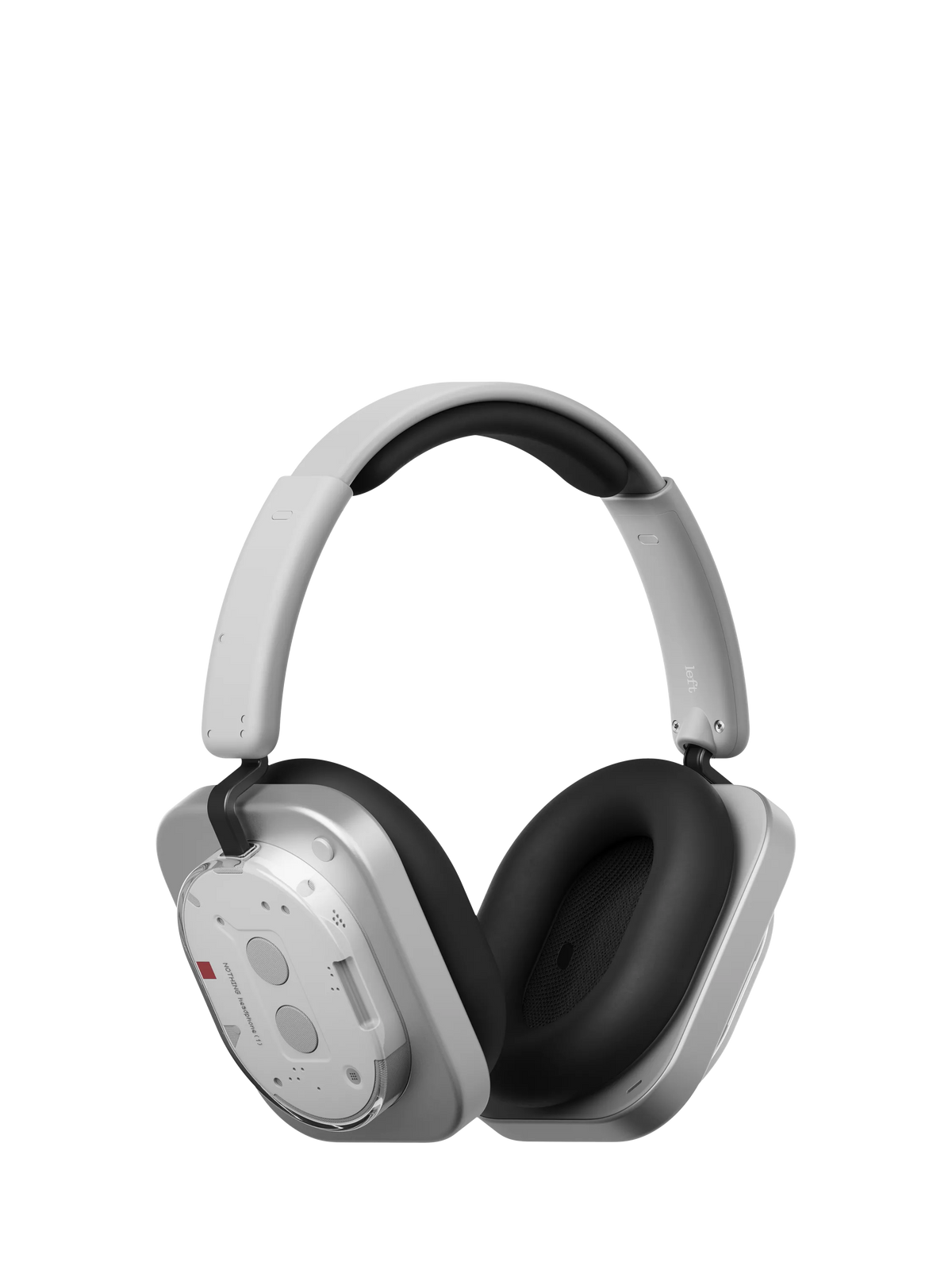 Nothing Headphone (1) Wireless Bluetooth Active Noise Cancelling Over-Ear Headphones with Mic/Remote, White