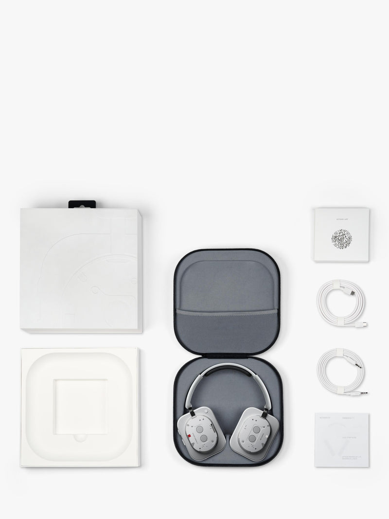Nothing wireless over-ear noise cancelling headphones, imported from the UK