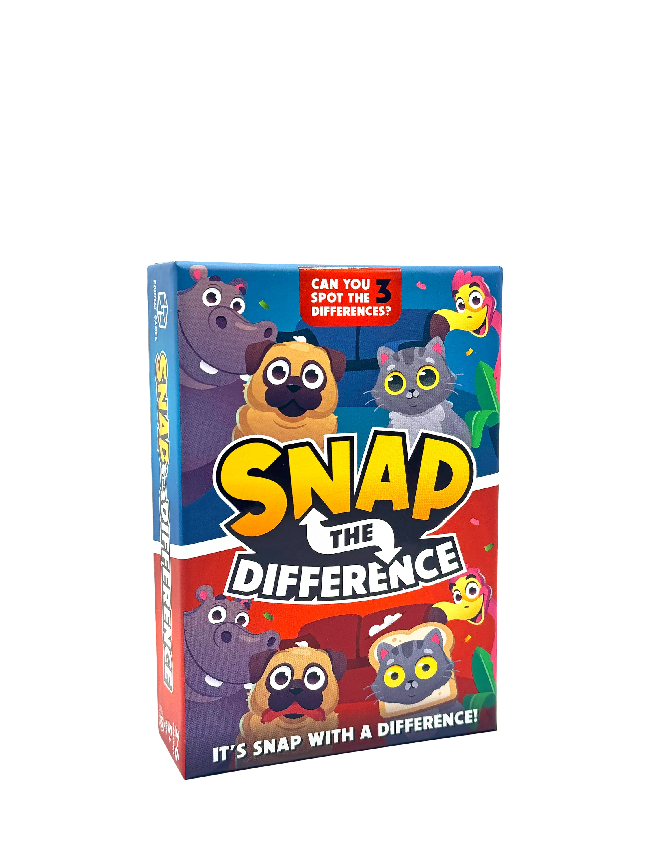 Format Games Snap The Difference party game - British product